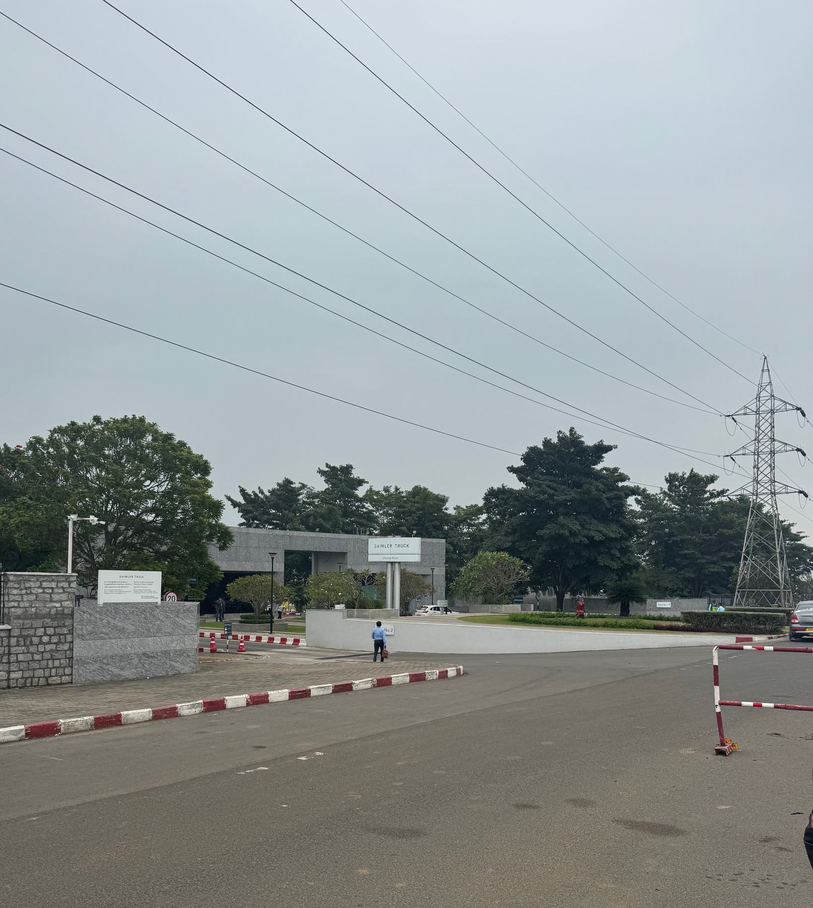 An operating manufacturing campus in the Sriperumbudur industrial corridor